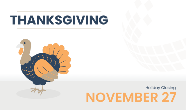 Holiday Closing | Thanksgiving 